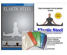 Strength & Flexibility Training Manual & Everything You Ever Wanted To Know About Splits DVD COMBO with 5 Resistance Bands FREE of charge!
